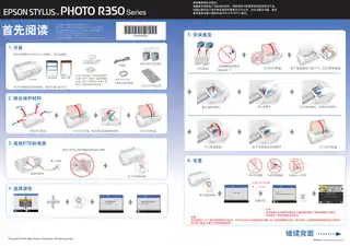 EPSON爱普生STYLUS PHOTO R350 Series 首先阅读